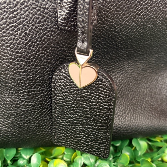 Kate Spade Black Leather Satchel - Picture 3 of 8